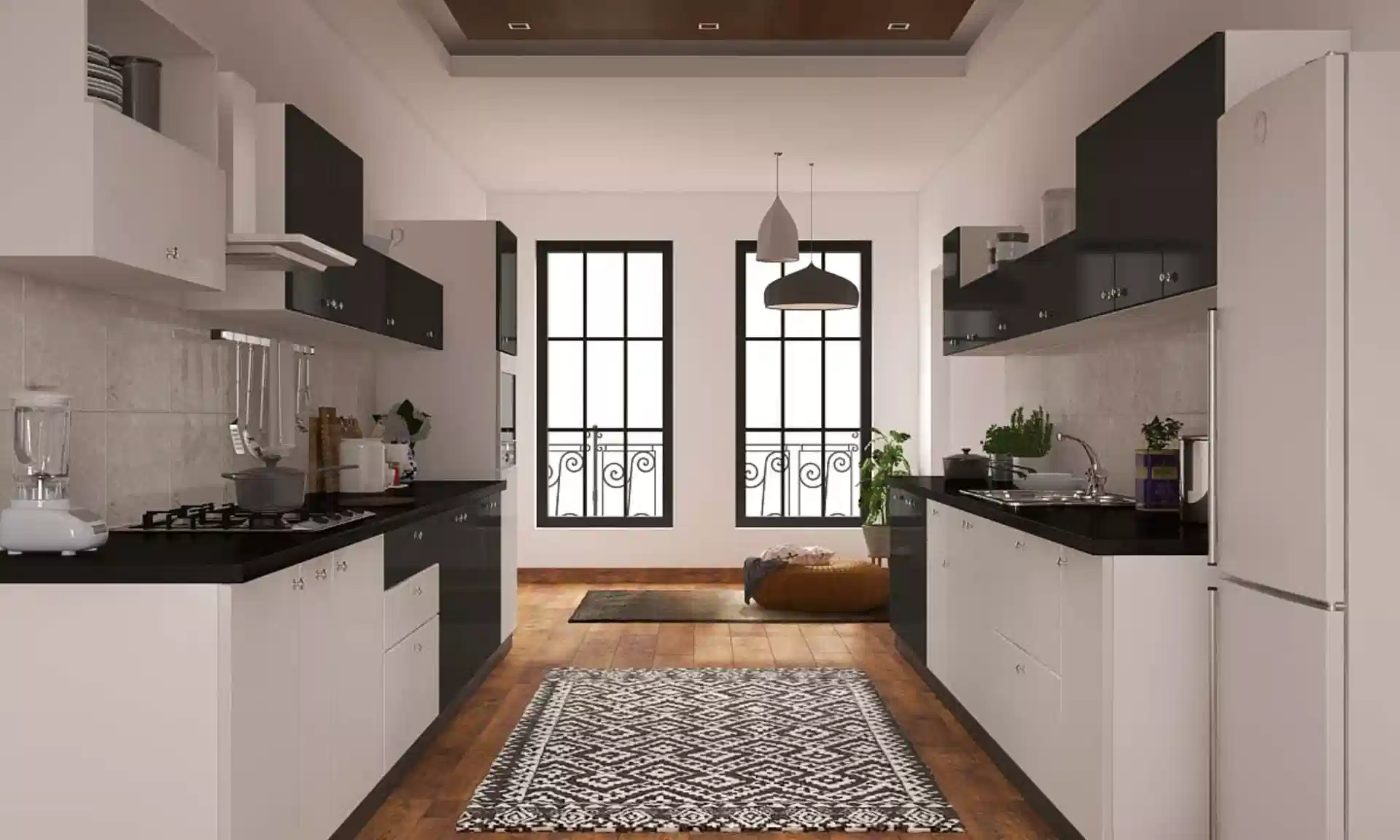 Best Parallel Kitchen Interior design