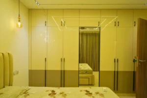 Acrylic wardrope design