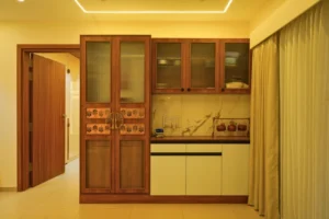 Traditional Style Pooja Unit design